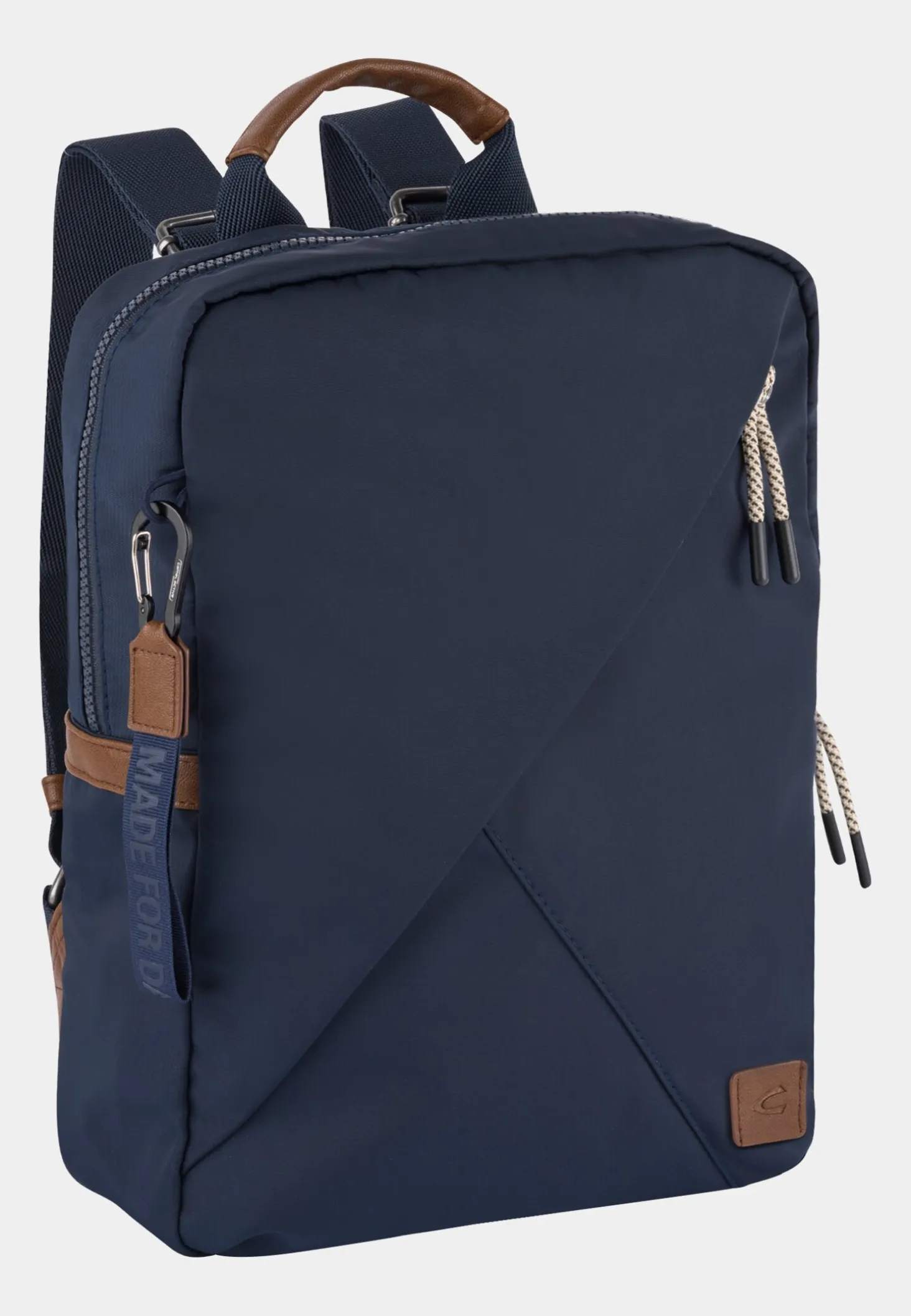 AURUM Rucksack mit strukturiertem Gewebeband