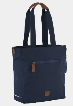 AURUM Zip Tote Bag mit farbiger Stickerei