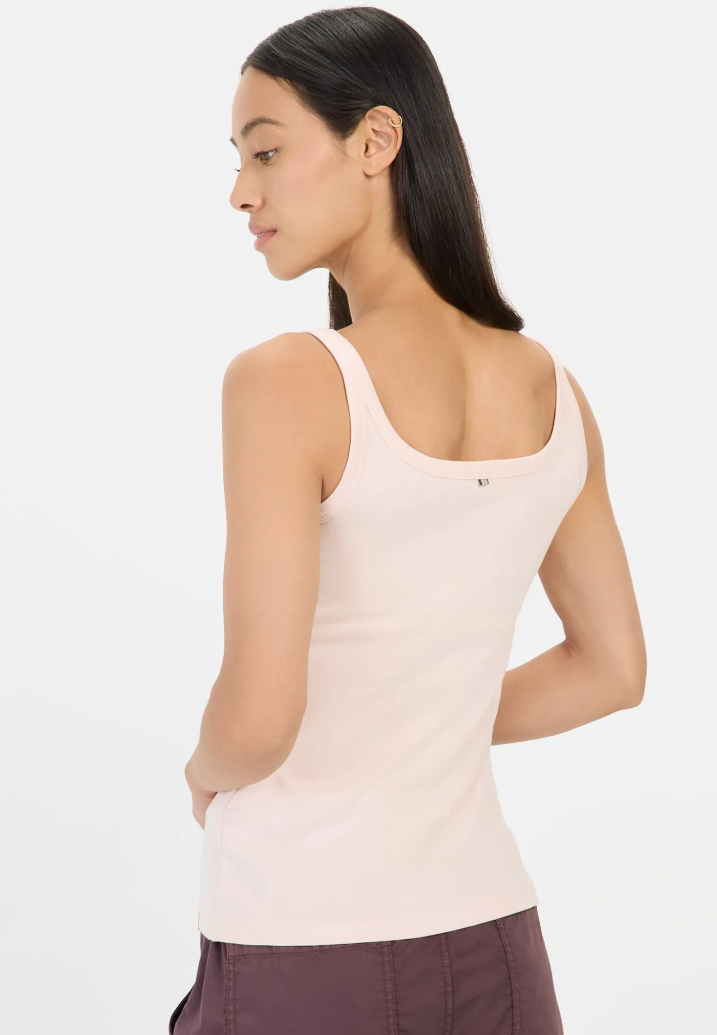 Basic Top aus reiner Baumwolle