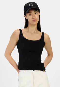 Basic Top aus reiner Baumwolle