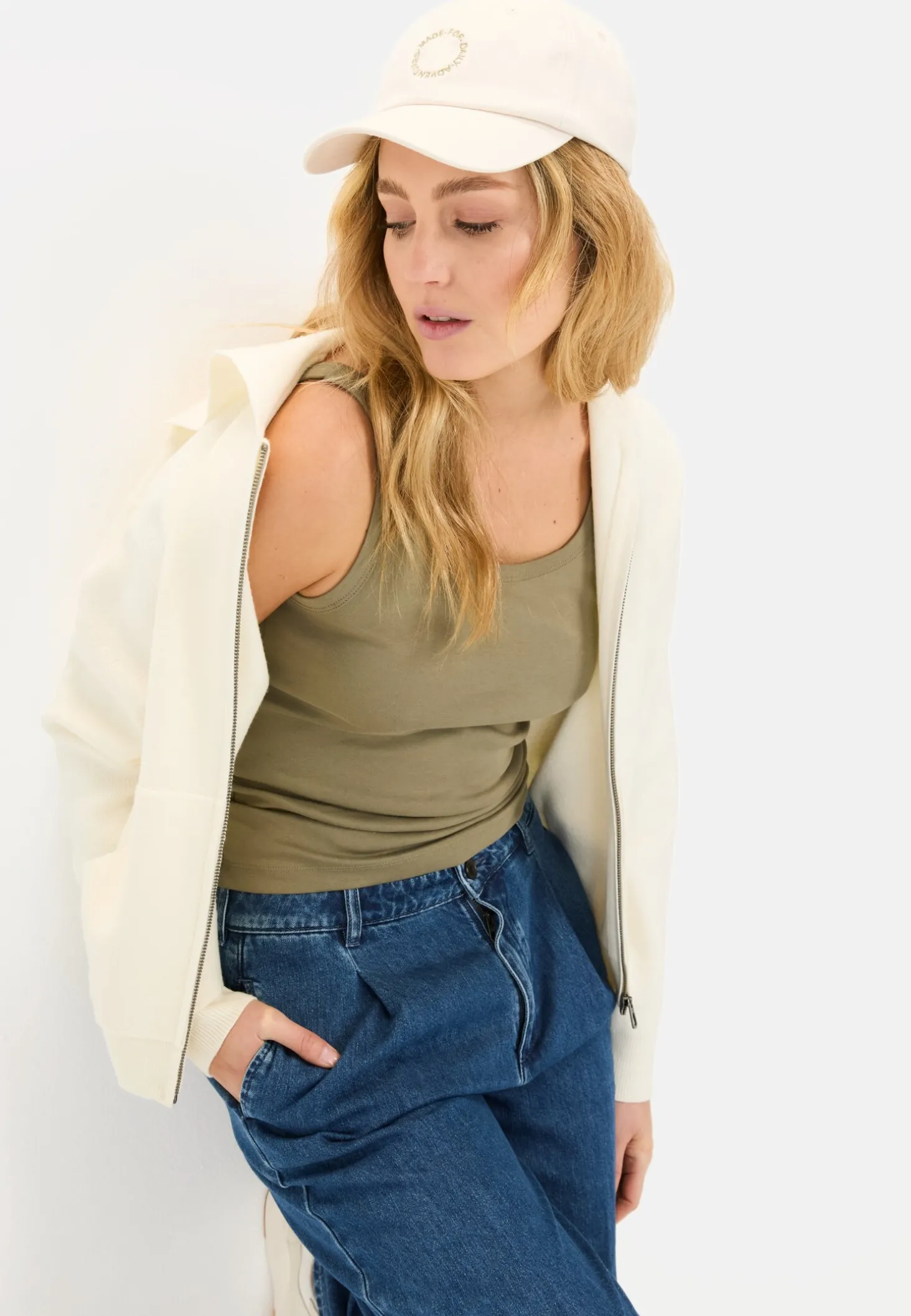 Basic Top aus reiner Baumwolle