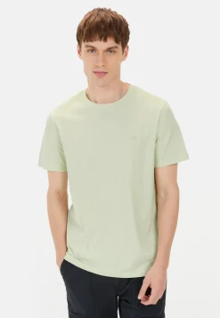 Basic T-Shirt aus reiner Baumwolle