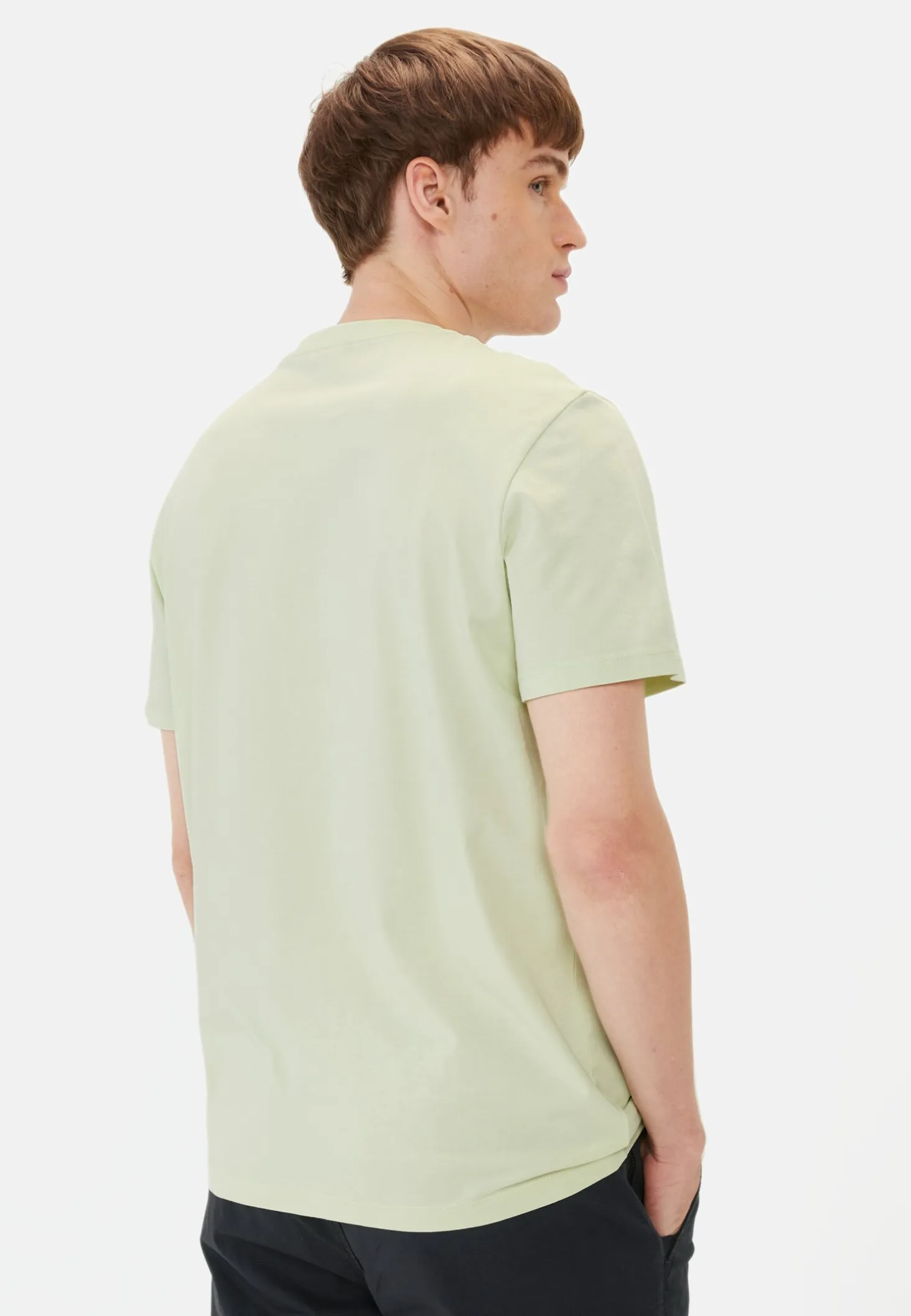 Basic T-Shirt aus reiner Baumwolle