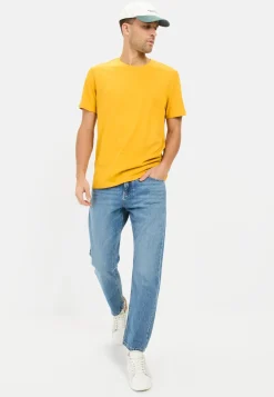 Basic T-Shirt aus reiner Baumwolle