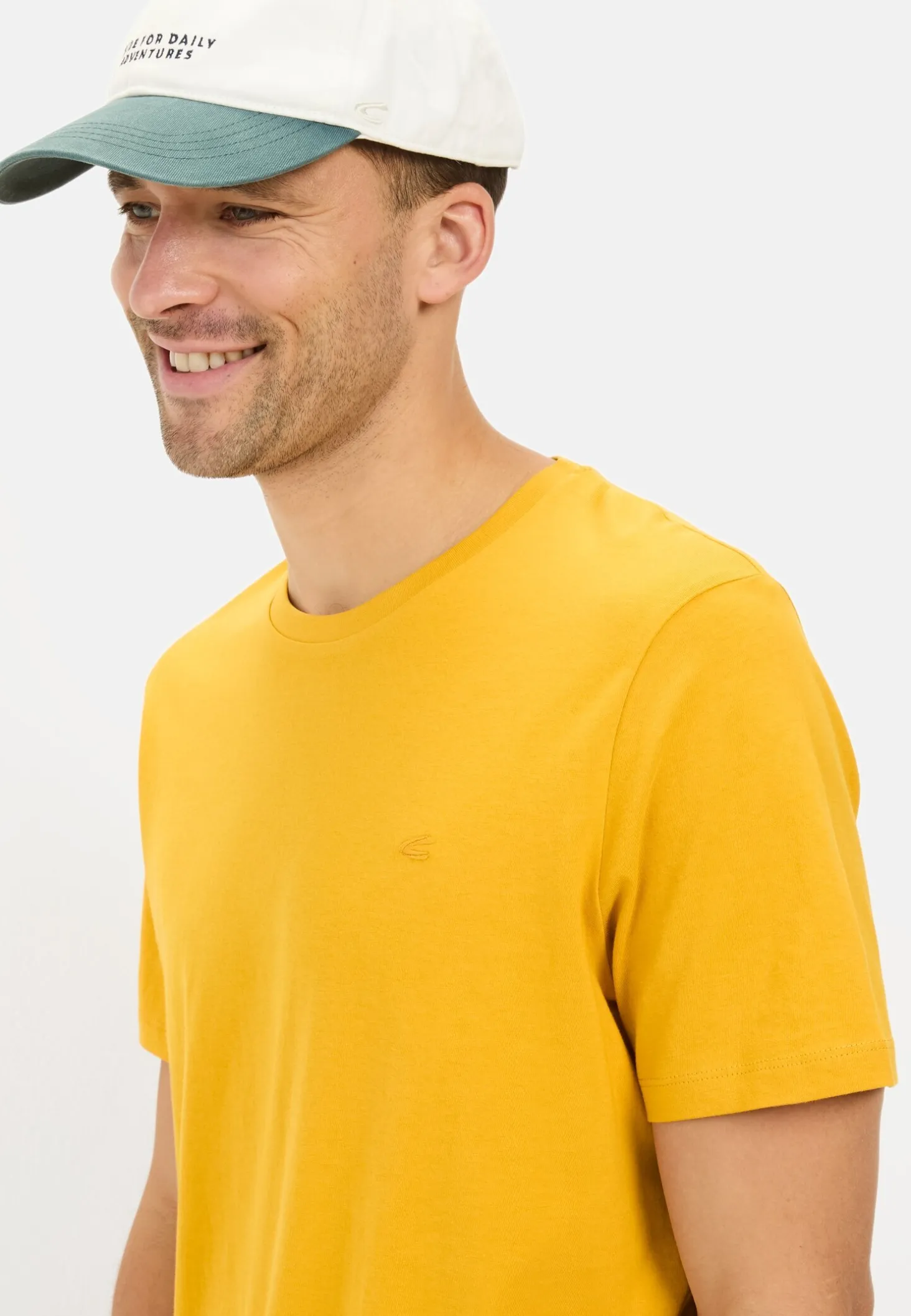 Basic T-Shirt aus reiner Baumwolle