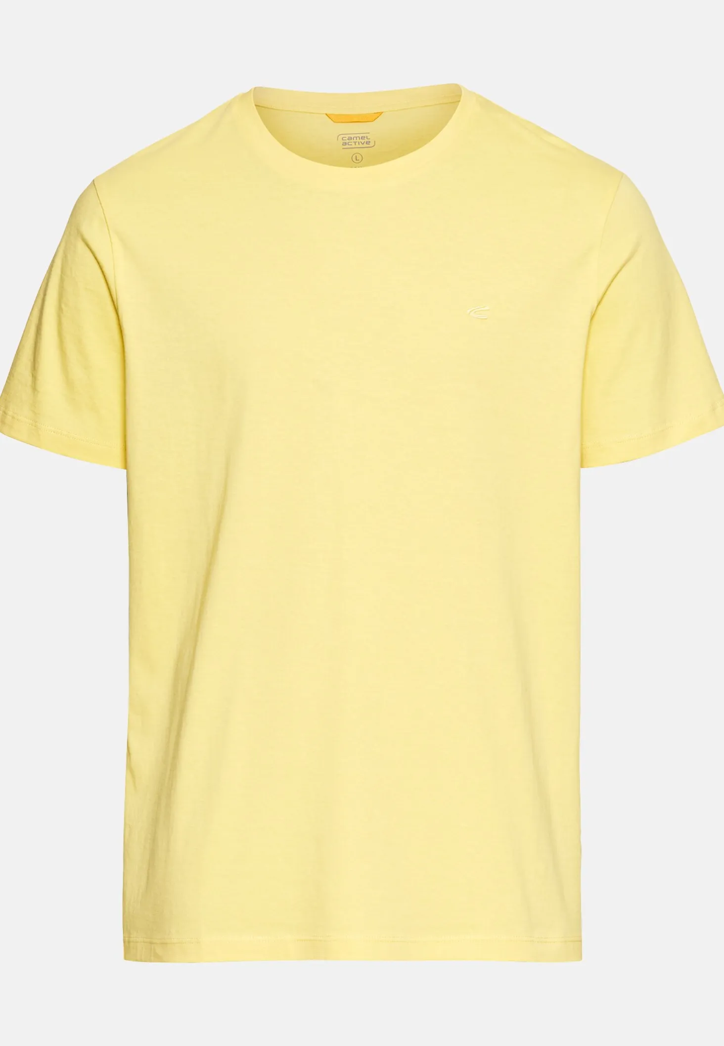 Basic T-Shirt aus reiner Baumwolle