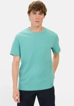 Basic T-Shirt aus reiner Baumwolle