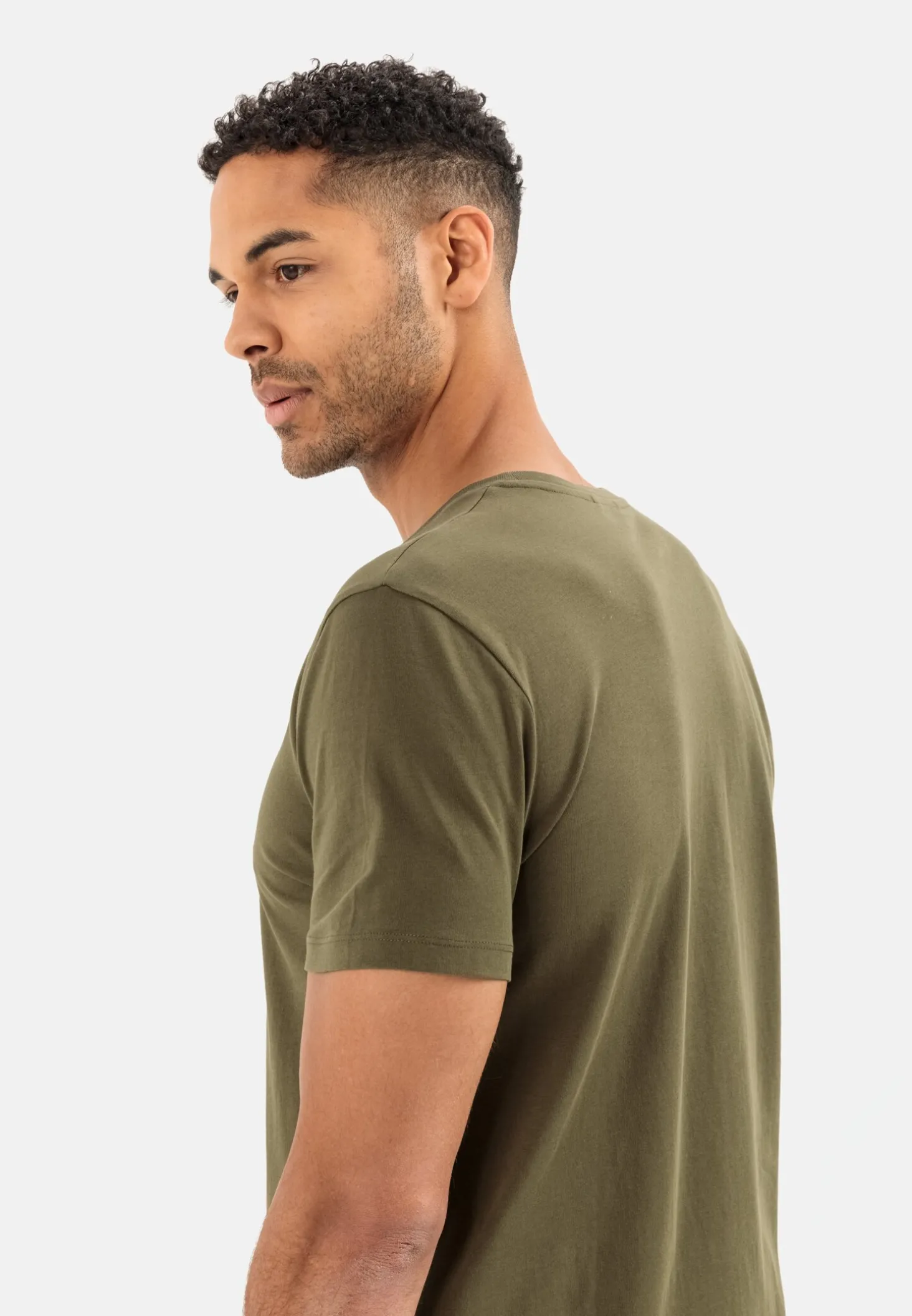 Basic T-Shirt mit Rundhals aus Organic Cotton