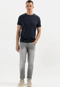 Basic T-Shirt mit Rundhals aus Organic Cotton
