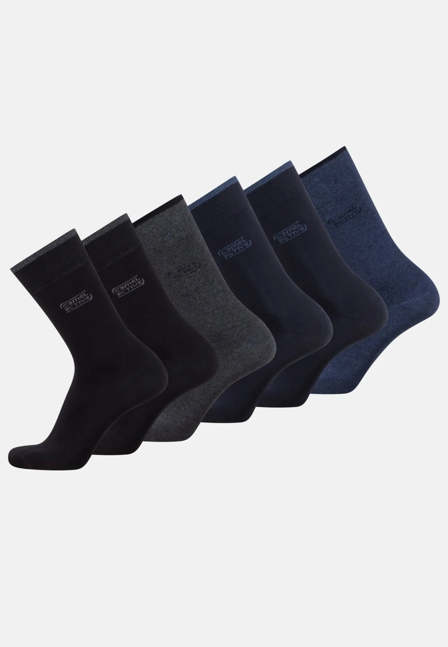 Baumwollsocken im 6er-Pack