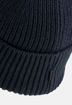 Beanie aus einem Baumwoll-Kaschmir Mix