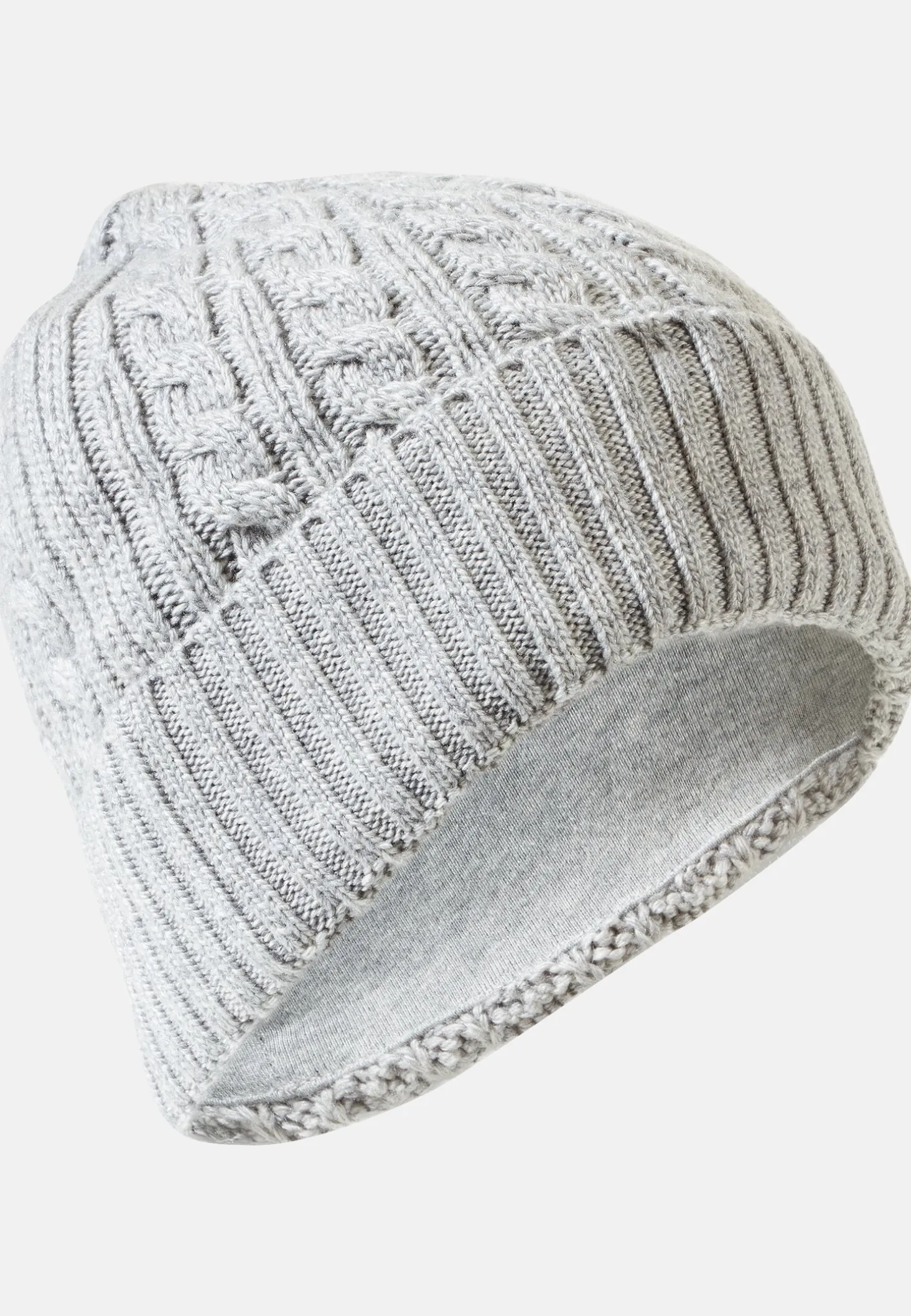 Beanie mit Jerseyfutter