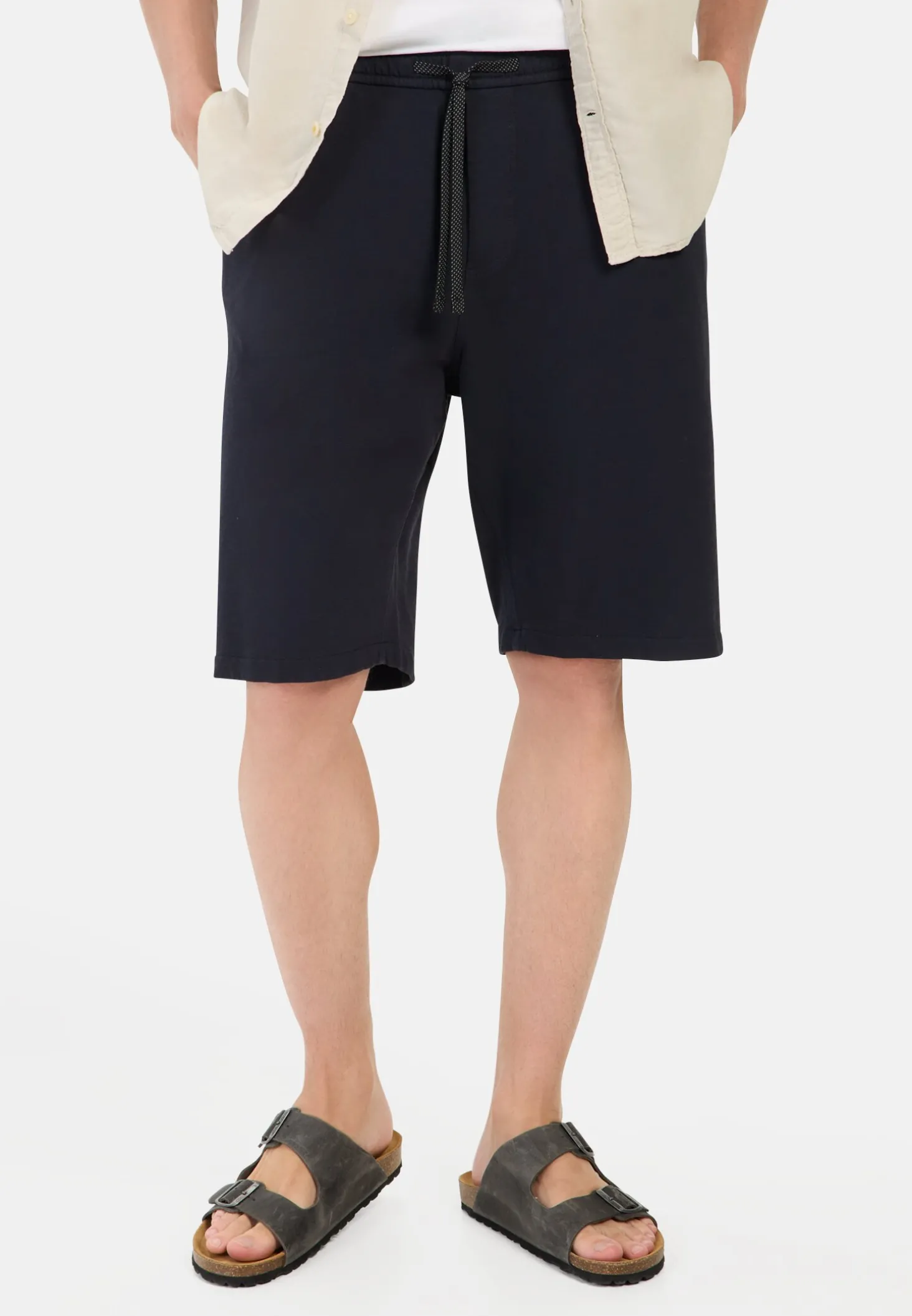 Bermuda Shorts mit elastischem Bund