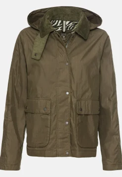 Blouson mit Cordkragen