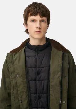 Blouson mit Hemdkragen und Fleece-Futter