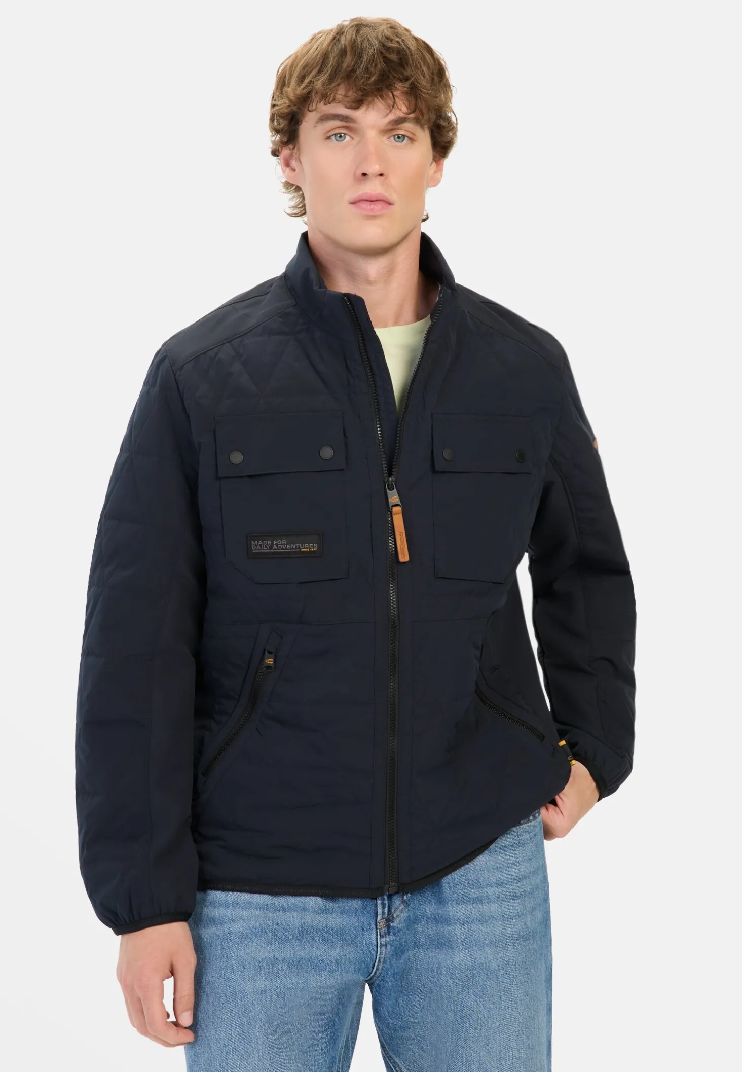 Blouson mit Stehkragen