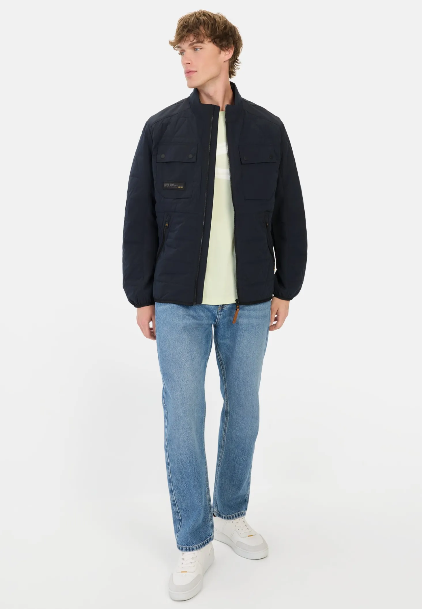 Blouson mit Stehkragen
