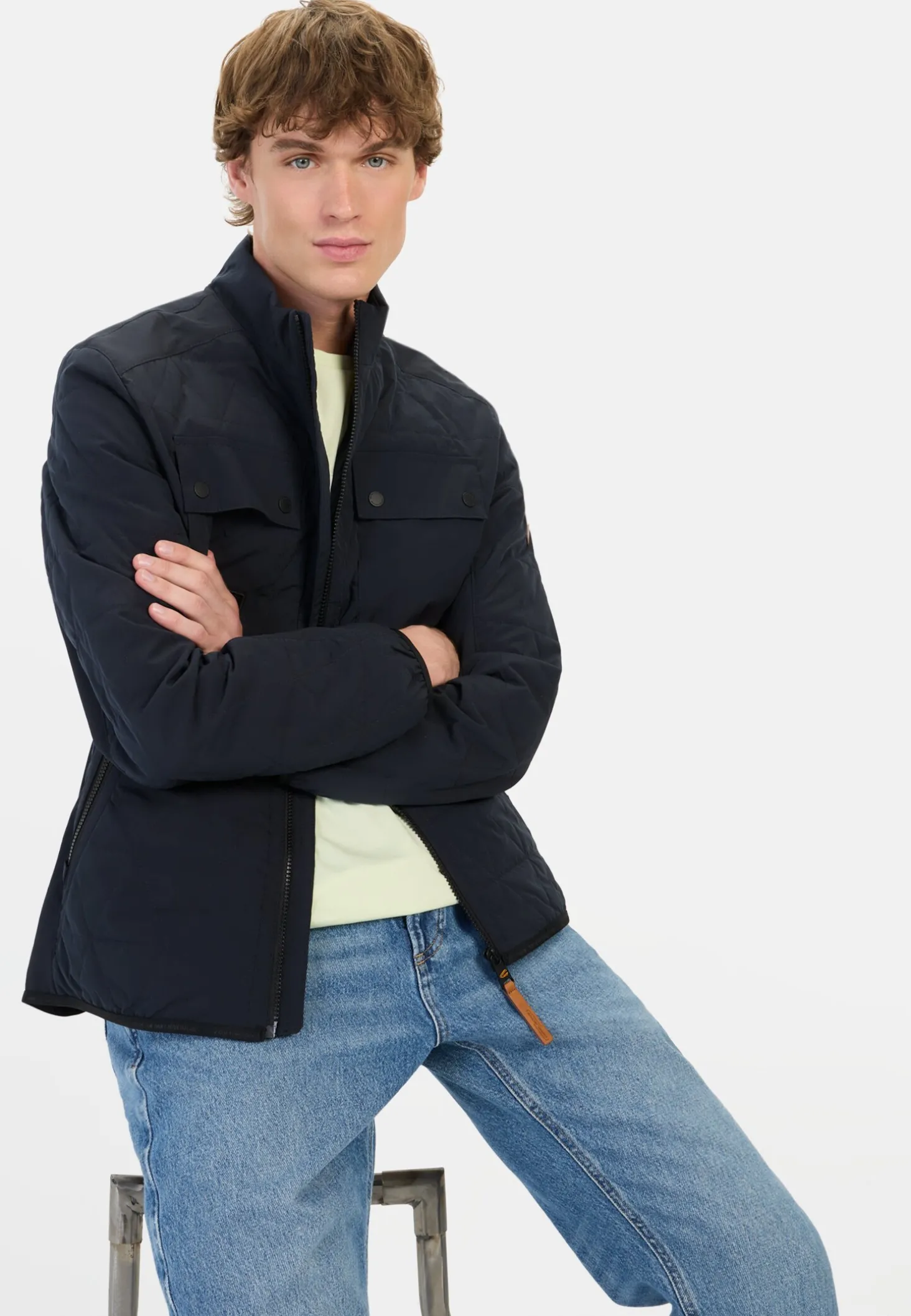 Blouson mit Stehkragen