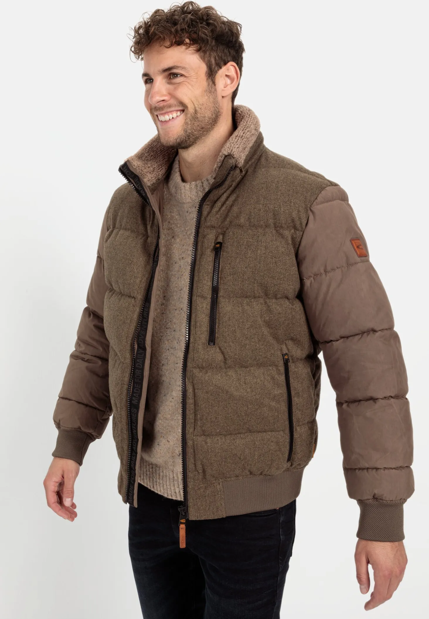 Blouson mit Stehkragen