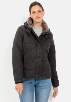 Blouson mit Stehkragen im Vintage Look
