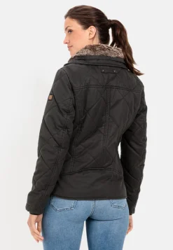 Blouson mit Stehkragen im Vintage Look