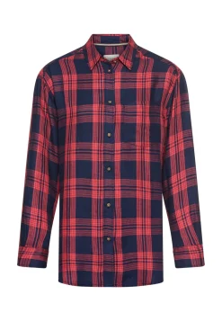 Bluse aus Lyocell- Leinenmix