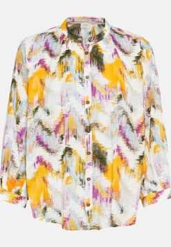 Bluse mit Allover-Print