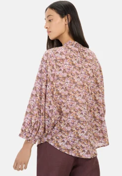 Bluse mit Allover-Print