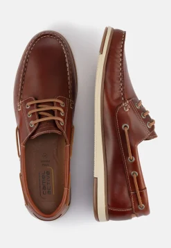Bootschuhe aus Leder
