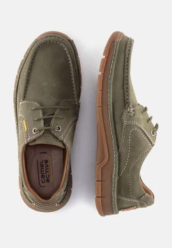 Bootschuhe aus Nubukleder