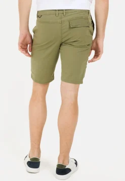Cargo Shorts mit Ripstop-Kontrast