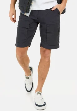 Cargo Shorts mit Ripstop-Kontrast
