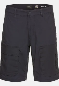 Cargo Shorts mit Ripstop-Kontrast