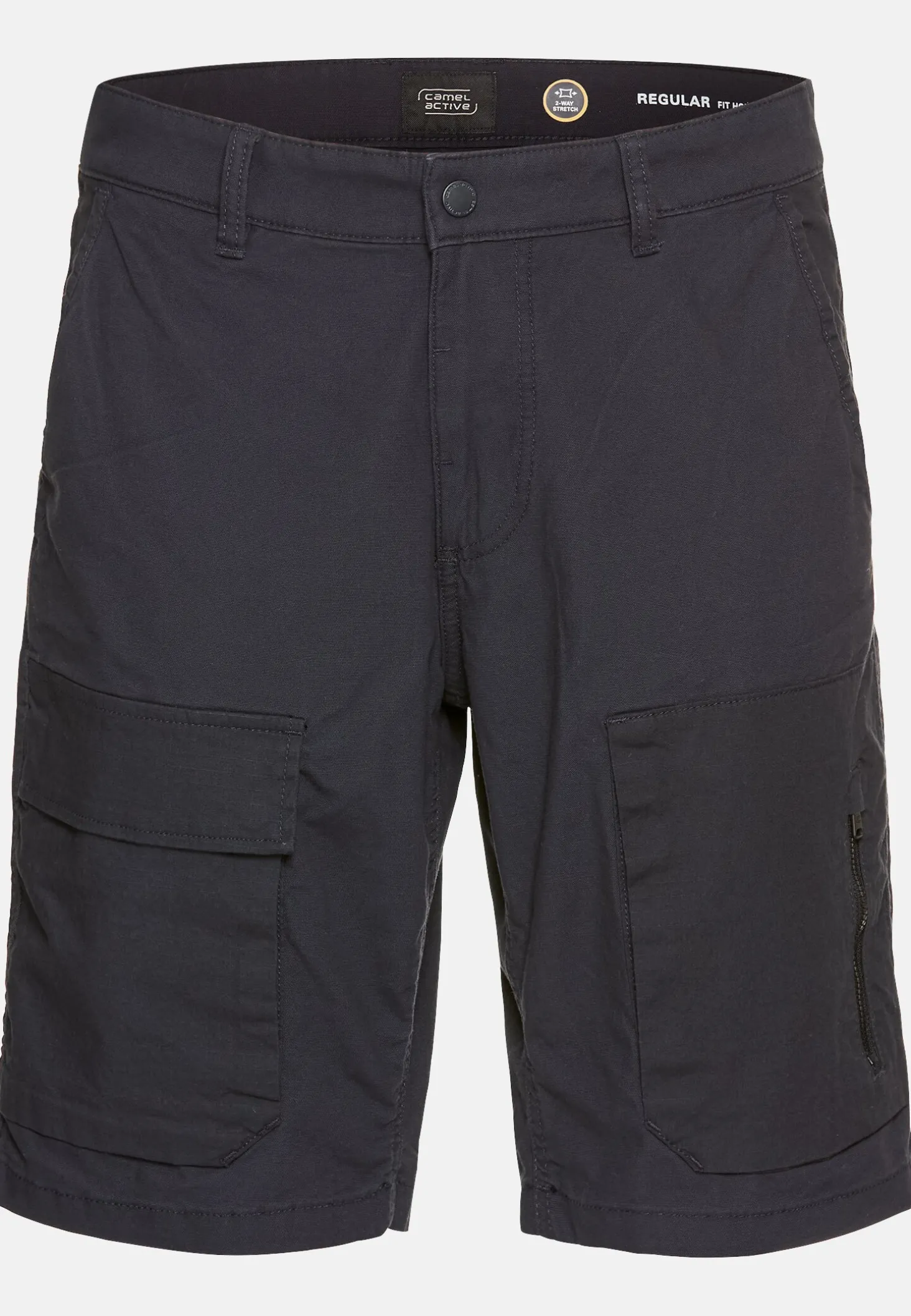 Cargo Shorts mit Ripstop-Kontrast