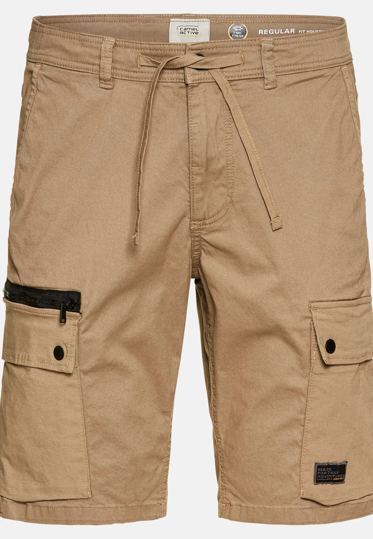 Cargo-Shorts mit Kordelzug und Stretch