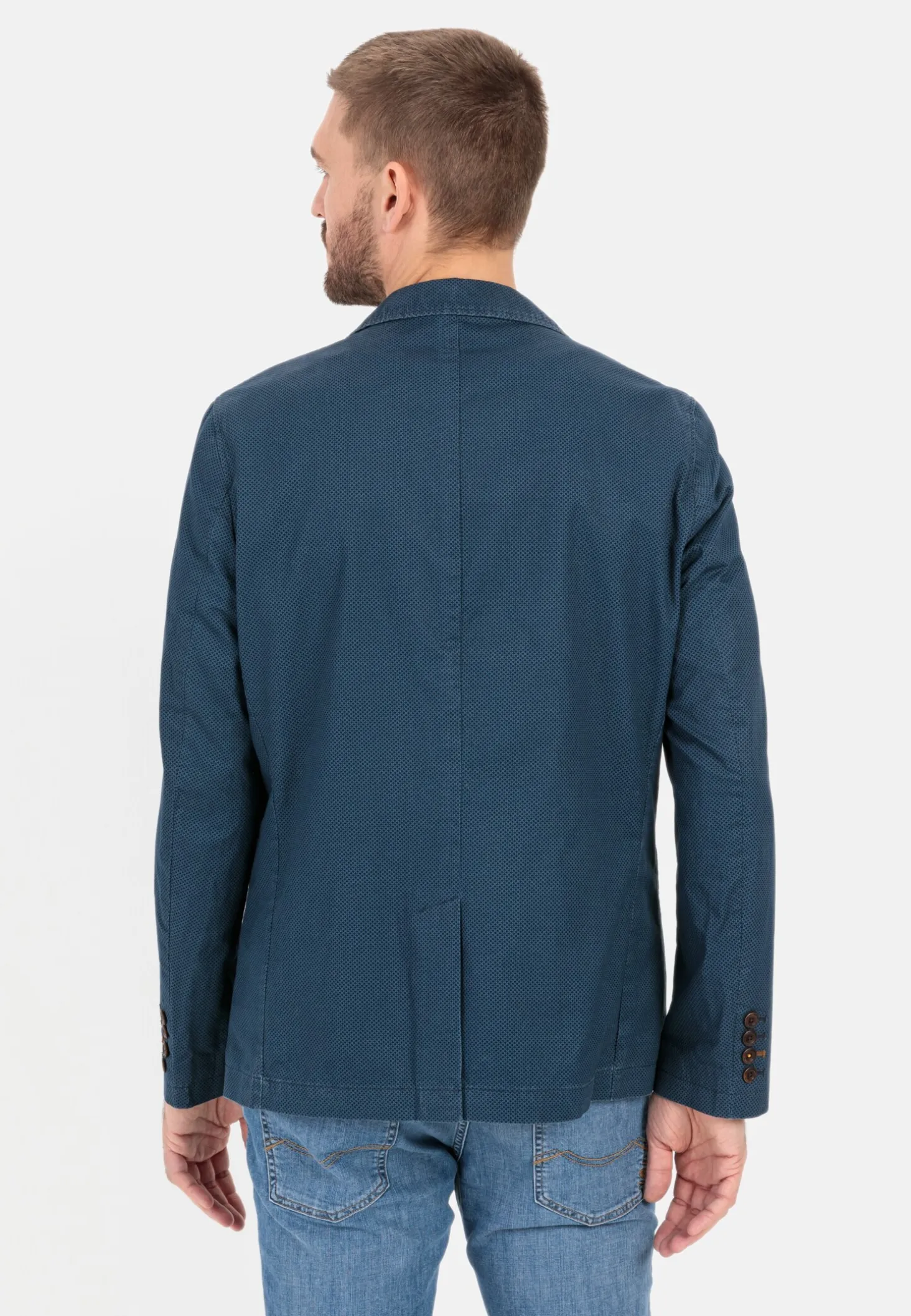 Casual Sakko aus Baumwolle