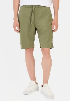 Chino Shorts mit elastischem Bund