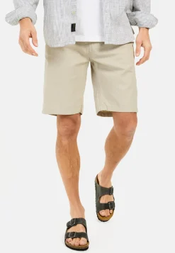 Chino Shorts mit elastischem Bund