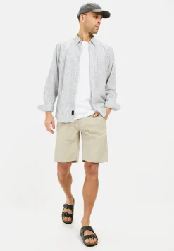 Chino Shorts mit elastischem Bund