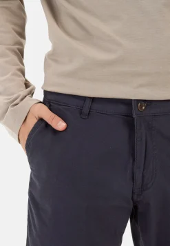 Chinoshorts aus Baumwolle mit Stretch