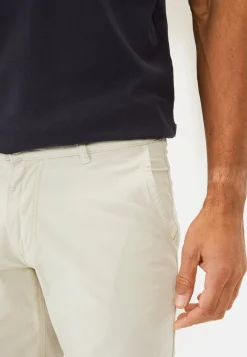 Chinoshorts aus Baumwolle mit Stretch