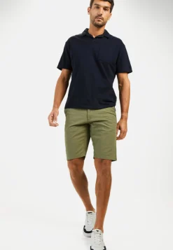 Chinoshorts aus Baumwolle mit Stretch