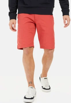 Chinoshorts aus Baumwolle mit Stretch