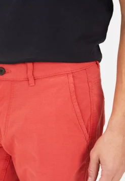 Chinoshorts aus Baumwolle mit Stretch