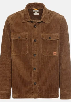 Cord Overshirt aus reiner Baumwolle