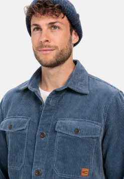 Cord Overshirt aus reiner Baumwolle