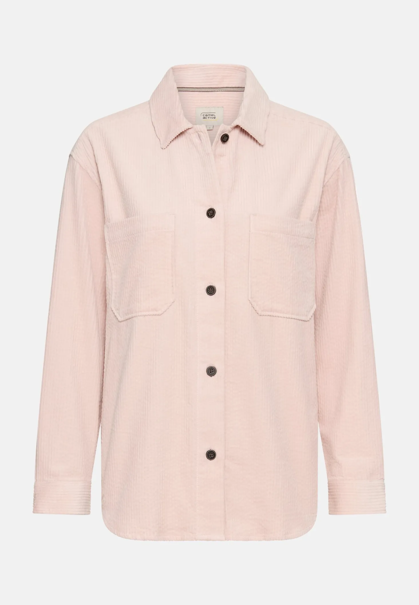 Cord-Bluse aus reiner Baumwolle