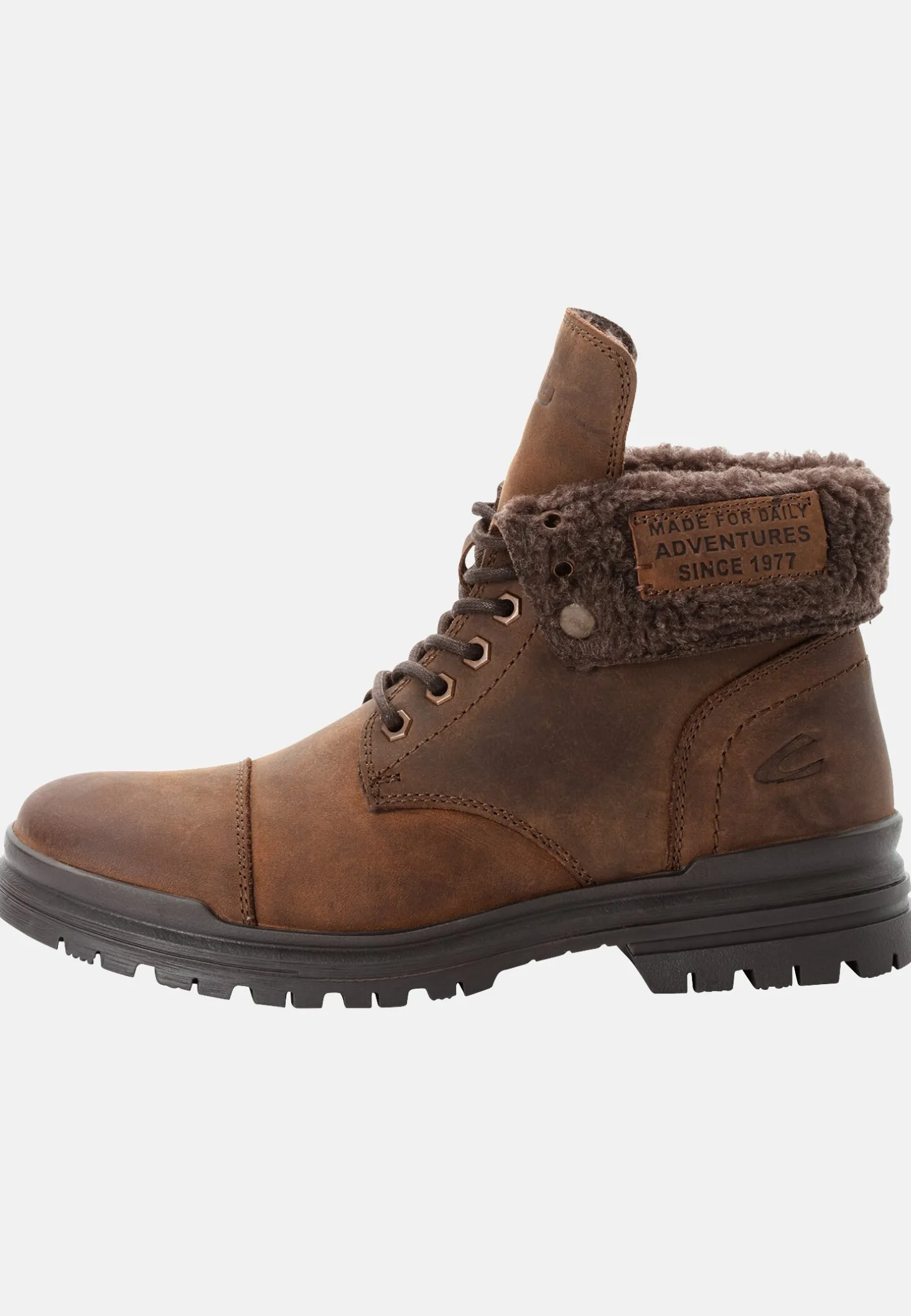 CREEK Schnürschuhe mit Teddyfutter