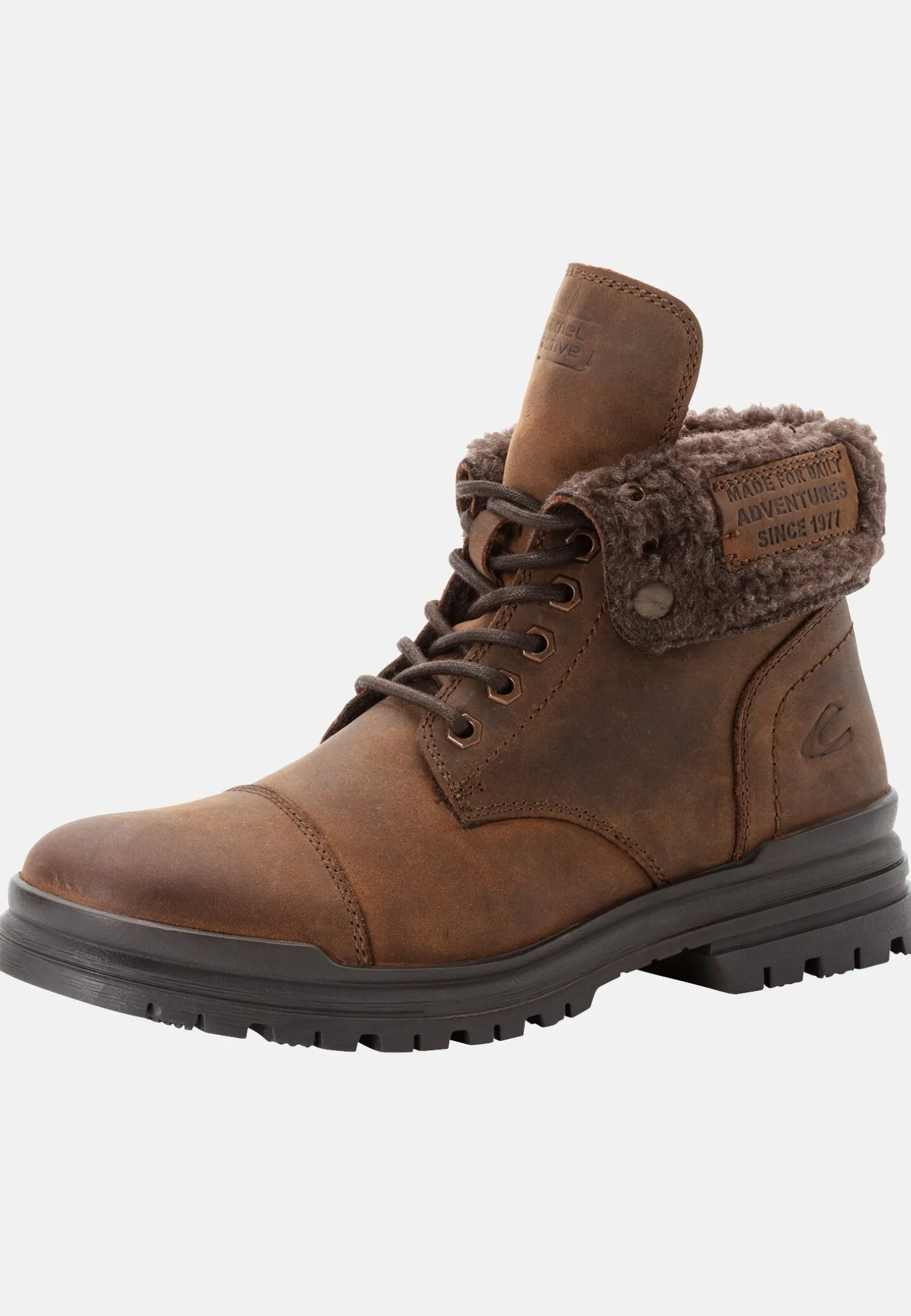 CREEK Schnürschuhe mit Teddyfutter