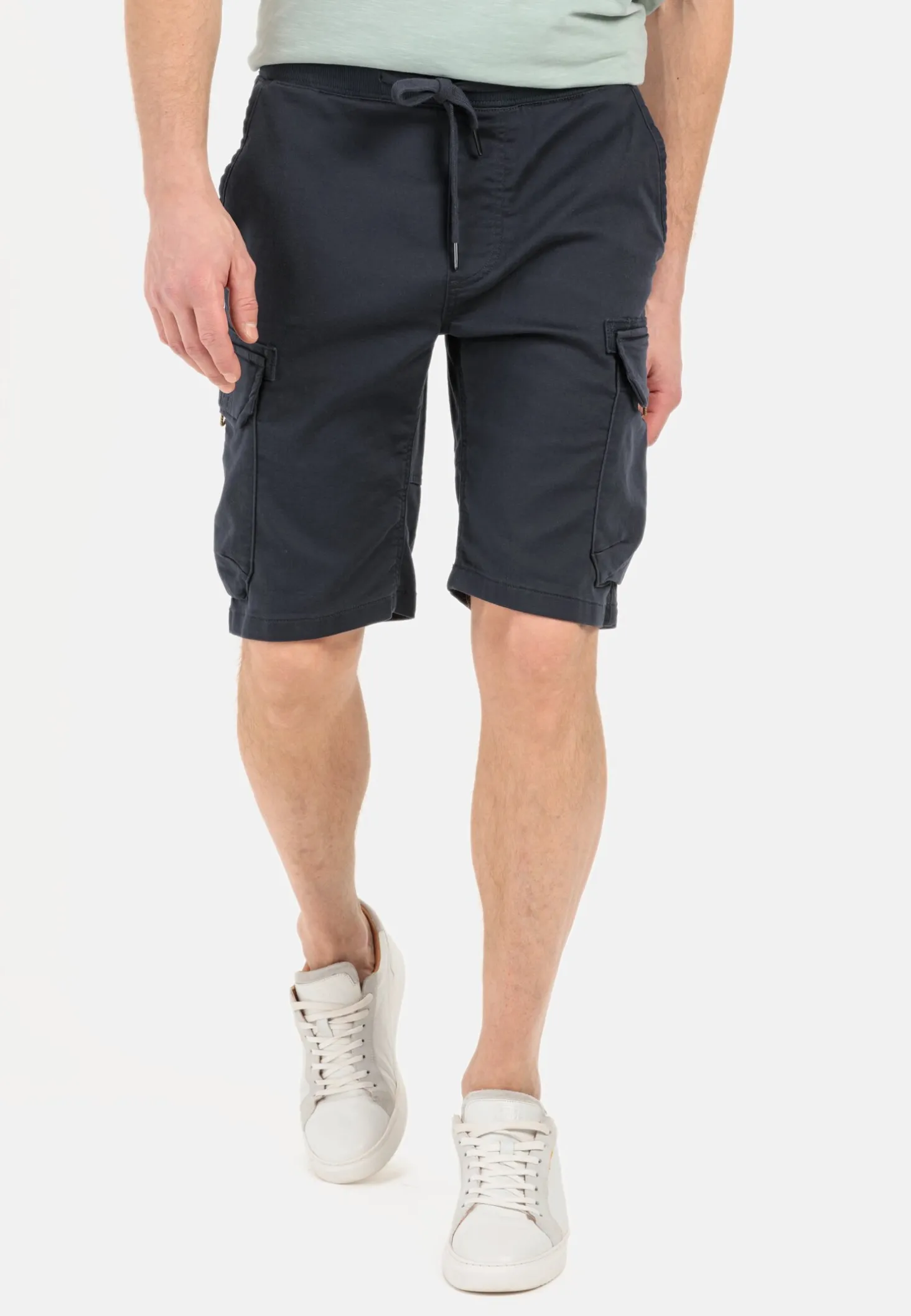 Elastische Cargo Shorts